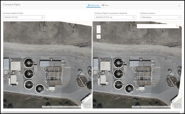 Compare products from different flights.